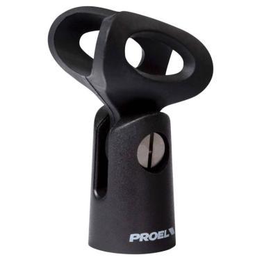 PROEL Mikrofonní držák, černý, ABS, průměr: min - max: 22 - 27 mm