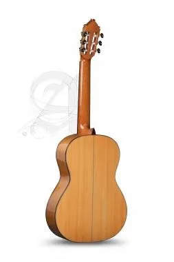 Alhambra ALH-8FcAlhambra Gitár Német lucfenyő, tömör ciprusfa, ébenfa fogólap, átlátszó pick guard.