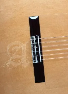 Alhambra ALH-8FcAlhambra Gitár Német lucfenyő, tömör ciprusfa, ébenfa fogólap, átlátszó pick guard.