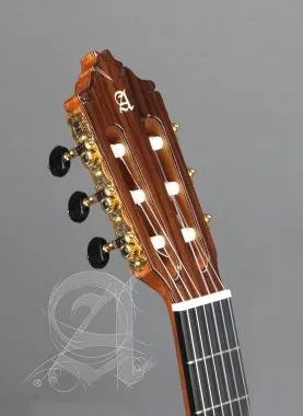 Alhambra ALH-8FcAlhambra Gitár Német lucfenyő, tömör ciprusfa, ébenfa fogólap, átlátszó pick guard.