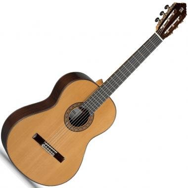 Alhambra Kytara Cedrová, masivní indický palisandr, ebenový hmatník, s obalem
