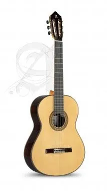 Alhambra ALH-11P + caseAlhambra Gitár Cédrus, tömör indiai rózsafa, (koncert méret) ébenfa fogólap,