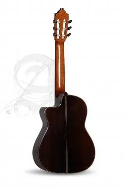 Alhambra ALH-Requinto 9P CW + caseAlhambra Gitár Requinto 9P CW Cédrus, tömör indiai rózsafa, ébenfa