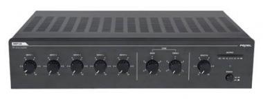PROEL Rack mixážní zesilovač, 4 mic, 3 Aux