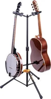 Hercules GS422B PLUS Gitárállvány két gitár részére, AGS tartó