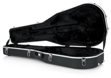 Gator GC-DREAD Deluxe öntött műanyag keménytok dreadnught fazonú akusztikus gitárhoz