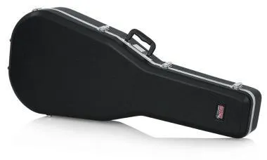 Gator GC-DREAD Deluxe öntött műanyag keménytok dreadnught fazonú akusztikus gitárhoz