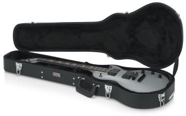 Gator tvrdý kufr pro elektrickou kytaru Les Paul, dřevěný design