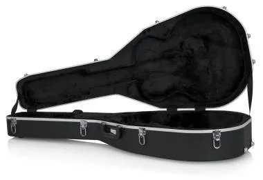 Gator GC-JUMBO Deluxe öntött műanyag keménytok jumbo fazonú akusztikus gitárhoz