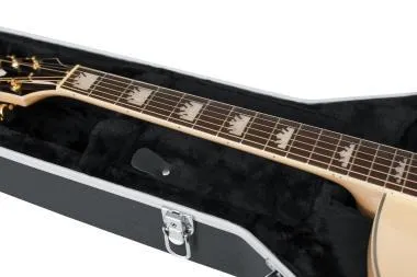 Gator GC-JUMBO Deluxe öntött műanyag keménytok jumbo fazonú akusztikus gitárhoz