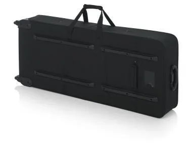 Gator GK-61 Könnyű, EPS szivacsos, merev keyboard táska kerékkel, 61 billentyűs hangszerhez