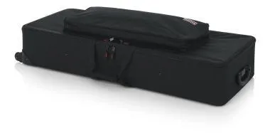 Gator GK-61 Könnyű, EPS szivacsos, merev keyboard táska kerékkel, 61 billentyűs hangszerhez