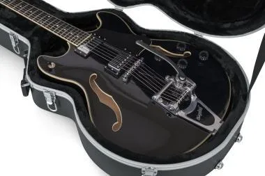 Gator GC-335 Deluxe öntött műanyag keménytok 335-ös stílusú üreges testű elektromos gitárhoz