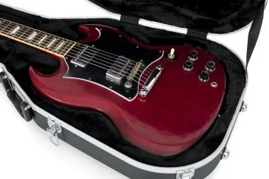 Gator GC-SG Deluxe öntött műanyag keménytok SG fazonú elektromos gitárhoz