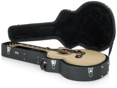 Gator GW-JUMBO Deluxe fa keménytok jumbo fazonú akusztikus gitárhoz