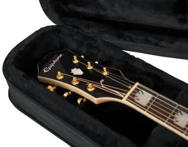Gator GL-JUMBO Könnyű, merev EPS polyfoam keménytok jumbo fazonú akusztikus gitárhoz