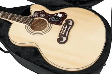 Gator GL-JUMBO Könnyű, merev EPS polyfoam keménytok jumbo fazonú akusztikus gitárhoz