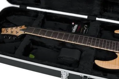 Gator GC-ELEC-XL Deluxe öntött műanyag keménytok extra hosszú elektromos gitárhoz