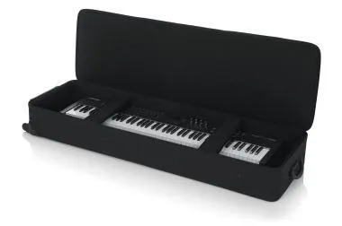 Gator GK-88 Könnyű, EPS szivacsos, merev keyboard táska kerékkel, 88 billentyűs hangszerhez