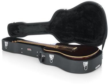 Gator tvrdý kufr pro akustickou kytaru dreadnought, deluxe provedení