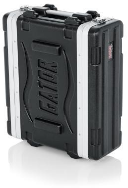 Gator GR-3S Öntött PE rack tok, elülső, hátsó sínes, 3U, 36 cm mély, zárható