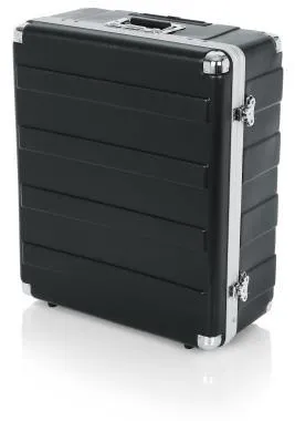 Gator G-MIX-12 PU ATA Öntött műanyag keménytok keverőpulthoz, kerekekkel, felugró rack-résszel, 65x55x25 cm
