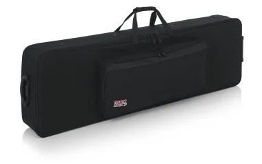 Gator GK-88 SLIM Keskeny, könnyű, EPS szivacsos, merev keyboard táska kerékkel, 88 billentyűs hangszerhez