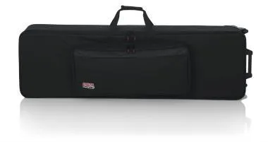 Gator GK-88 SLIM Keskeny, könnyű, EPS szivacsos, merev keyboard táska kerékkel, 88 billentyűs hangszerhez