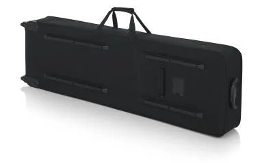 Gator GK-88 SLIM Keskeny, könnyű, EPS szivacsos, merev keyboard táska kerékkel, 88 billentyűs hangszerhez