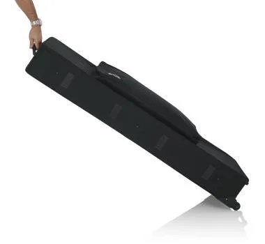 Gator GK-88 SLIM Keskeny, könnyű, EPS szivacsos, merev keyboard táska kerékkel, 88 billentyűs hangszerhez