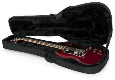 Gator GL-SG Könnyű, merev EPS polyfoam keménytok SG fazonú elektromos gitárhoz