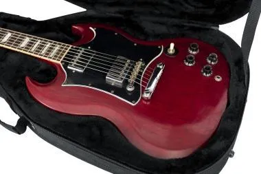 Gator GL-SG Könnyű, merev EPS polyfoam keménytok SG fazonú elektromos gitárhoz