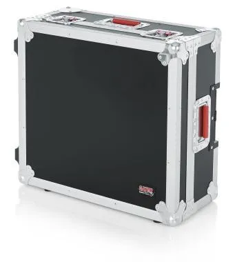Gator G-TOUR 19X21 ATA fa utazó rack táska mixerekhez, 48x53x16,5 cm, kerekekkel