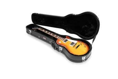 Gator GWE-LPS-BLK Economy fa keménytok Les Paul fazonú elektromos gitárhoz