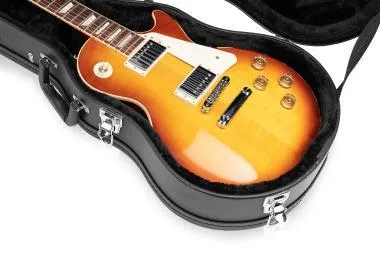 Gator GWE-LPS-BLK Economy fa keménytok Les Paul fazonú elektromos gitárhoz