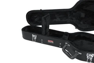 Gator GWE-LPS-BLK Economy fa keménytok Les Paul fazonú elektromos gitárhoz