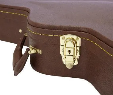 Gator GW-335-BROWN Deluxe fa keménytok 335-ös stílusú üreges testű elektromos gitárhoz