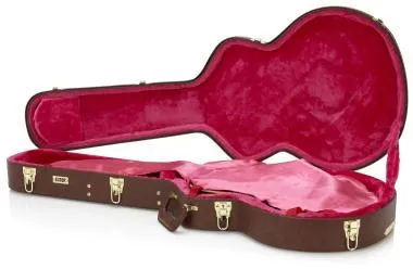 Gator GW-335-BROWN Deluxe fa keménytok 335-ös stílusú üreges testű elektromos gitárhoz