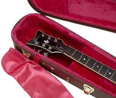 Gator GW-335-BROWN Deluxe fa keménytok 335-ös stílusú üreges testű elektromos gitárhoz