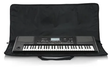 Gator GKBE-61 Economy Keyboard puhatok 61 billentyűs hangszerhez, 10 mm vastag béléssel
