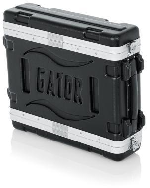 Gator GR-2S Öntött PE rack tok, elülső, hátsó sínes, 2U, 36 cm mély, zárható