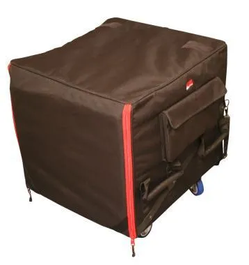 Gator G-SUB2225-24BAG Mélyhangfal szövet táska beépített görgőkkel, Cerwin Vega, JBL, Mackie kompatibilis