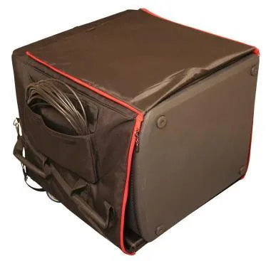 Gator G-SUB2225-24BAG Mélyhangfal szövet táska beépített görgőkkel, Cerwin Vega, JBL, Mackie kompatibilis