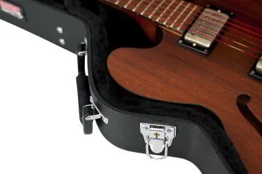 Gator GWE-335 Economy fa keménytok 335-ös stílusú üreges testű elektromos gitárhoz