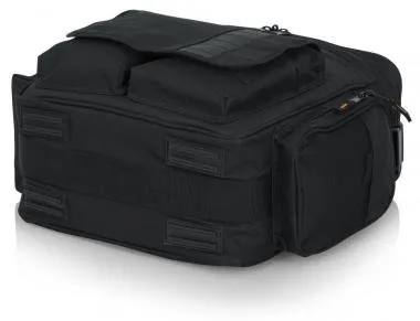 Gator G-CLUB-DJ BAG G-Club hordtáska 35 darab hanglemez tárolására, Serato interfészhez és kellékekh