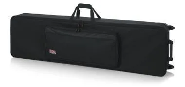 Gator GK-88 SLXL Extra hosszú, könnyű, EPS szivacsos, merev keyboard táska kerékkel, 88 billentyűs hangszerhez