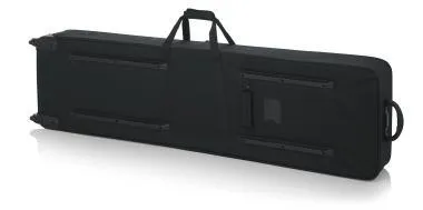 Gator GK-88 SLXL Extra hosszú, könnyű, EPS szivacsos, merev keyboard táska kerékkel, 88 billentyűs hangszerhez