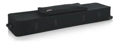 Gator GK-88 SLXL Extra hosszú, könnyű, EPS szivacsos, merev keyboard táska kerékkel, 88 billentyűs hangszerhez