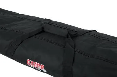 Gator GPA-SPKSTDBG-50DLX Állvány táska, 2db hangfal vagy 6db mikrofon állvány részére, 127 cm belsővel, és 2 cipzáras r