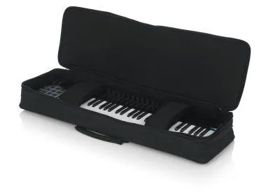 Gator GKB-61 SLIM Keyboard puhatok 61 billentyűs, keskeny hangszerhez, belső méret: 105x32x13 cm